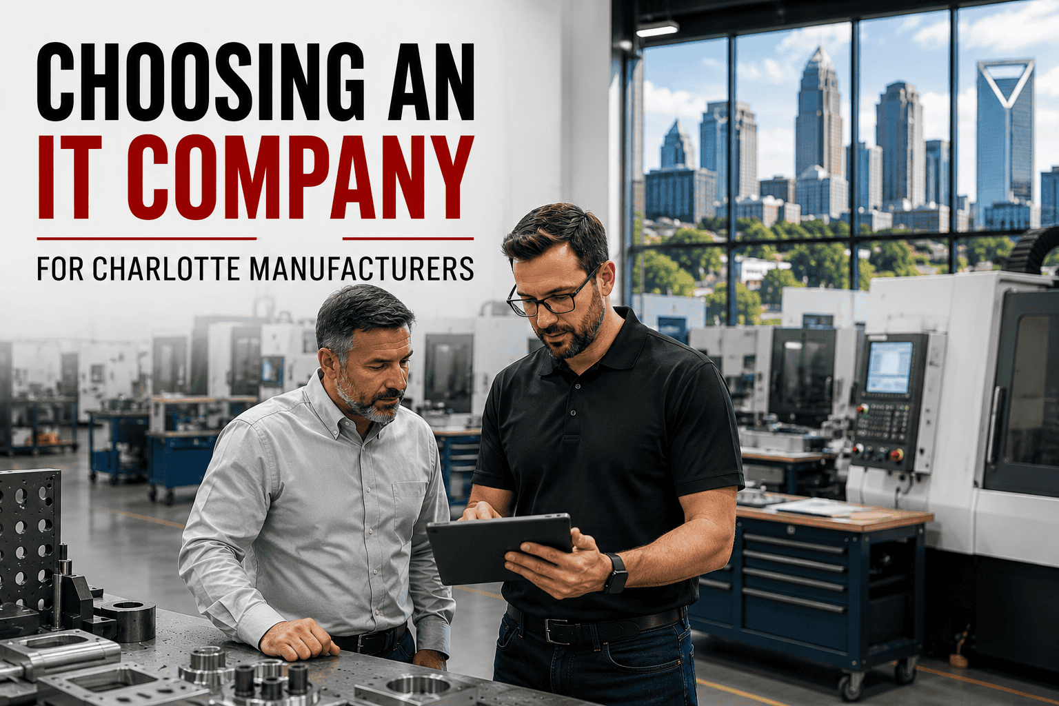 How Should Charlotte Manufacturers Choose a Managed IT Company?